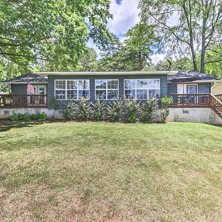 Waterfront Lake Sinclair Home With Boat Dock! Milledgeville Exterior photo