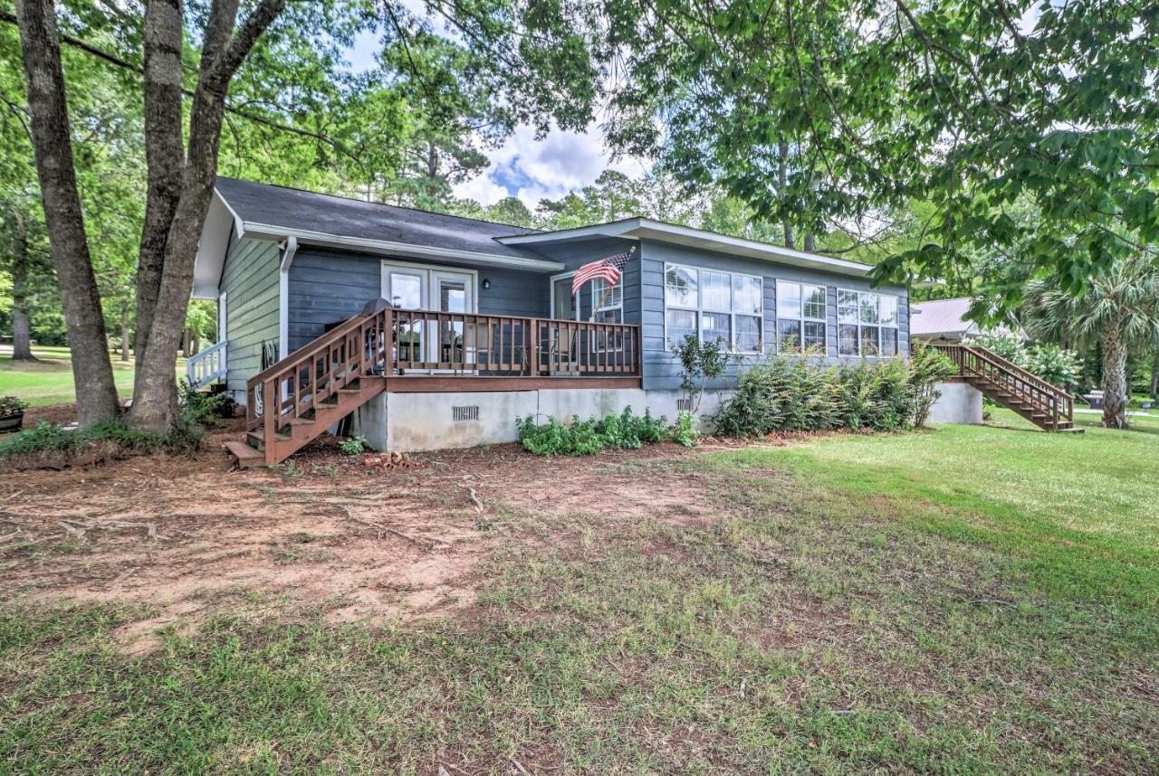 Waterfront Lake Sinclair Home With Boat Dock! Milledgeville Exterior photo