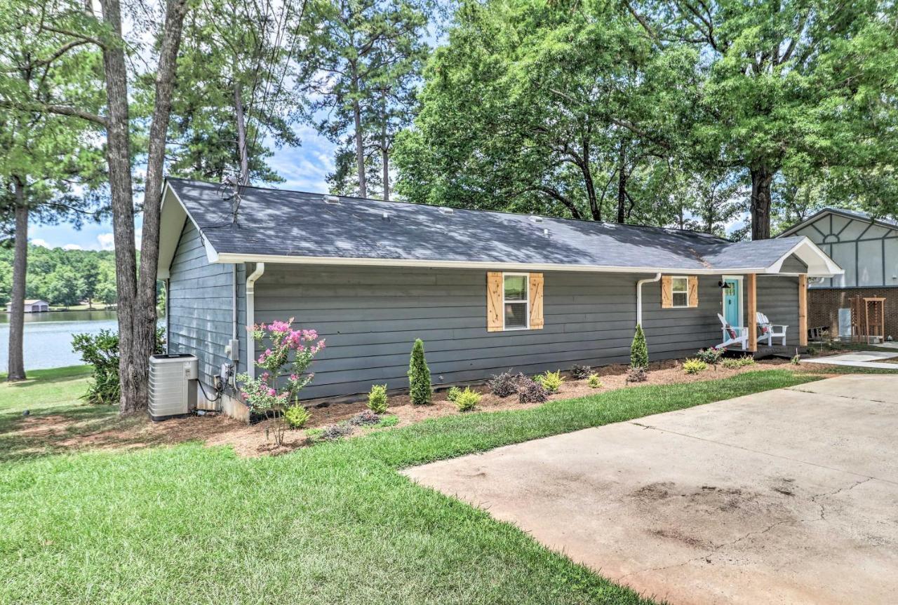 Waterfront Lake Sinclair Home With Boat Dock! Milledgeville Exterior photo