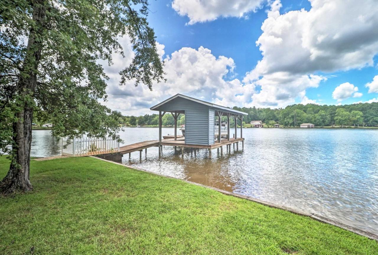 Waterfront Lake Sinclair Home With Boat Dock! Milledgeville Exterior photo